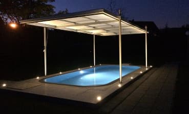 Perfekt temperiert bei Nacht