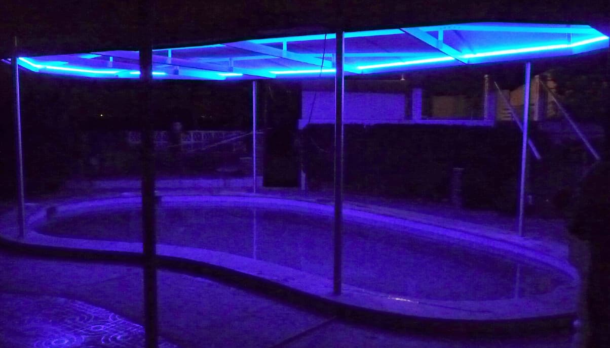 Wärmedämmung bei Nacht